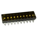 219-12LPSTRF - SWITCH SLIDE DIP SPST 100MA 20V