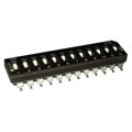 219-12LPSR - SWITCH SLIDE DIP SPST 100MA 20V
