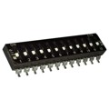 219-12LPSRF - SWITCH SLIDE DIP SPST 100MA 20V