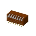 193-7MSN - SWITCH PIANO DIP SPST 50MA 24V