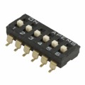 DM06 - SWITCH SLIDE DIP SPST 25MA 24V