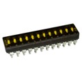 219-12MSTJR - SWITCH SLIDE DIP SPST 100MA 20V