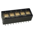 204-215ST - SWITCH SLIDE DIP DPST 50MA 24V