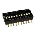218-10LPSF - SWITCH SLIDE DIP SPST 25MA 24V
