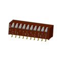 193-10MSRN - SWITCH PIANO DIP SPST 50MA 24V