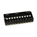 218-10LPSJRF - SWITCH SLIDE DIP SPST 25MA 24V