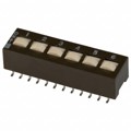 204-216ST - SWITCH SLIDE DIP DPST 50MA 24V