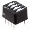 435626-1 - SWITCH ROCKER DIP SPST 25MA 24V