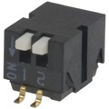 CHP-020TB - SWITCH PIANO DIP SPST 100MA 6V