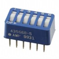 5435668-5 - SWITCH DIP SPST 6POS GOLD