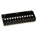 218-12LPSJRF - SWITCH SLIDE DIP SPST 25MA 24V