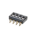 SDB04H0SBD - DIP 4P FLUSH ACT. GOLD CONTACT.