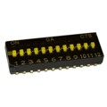 218-12LPSTJR - SWITCH SLIDE DIP SPST 25MA 24V