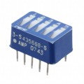 3-5435668-5 - SWITCH ROCKER DIP SPST 60MA 5V