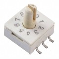 221AMC10R - SWITCH ROTARY DIP BCD 100MA 50V