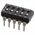 SD05H0BD - SWITCH SLIDE DIP SPST 100MA 25V