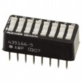435166-5 - SWITCH ROCKER DIP SPST 25MA 24V