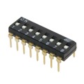 KAJ08SHGT - SWITCH SLIDE DIP SPST 25MA 24V