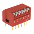 KAP1106W - SWITCH PIANO DIP SPST 25MA 24V