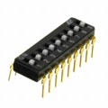 KAJ09LAGT - SWITCH SLIDE DIP SPST 25MA 24V