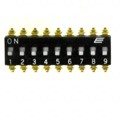 KAJ09LGGT - SWITCH SLIDE DIP SPST 25MA 24V