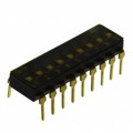 KAJ09TAGT - SWITCH SLIDE DIP SPST 25MA 24V