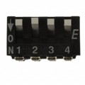 KAR04LGGT - SWITCH PIANO DIP SPST 25MA 24V