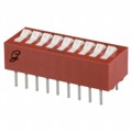 76SB09T - SWITCH ROCKER DIP SPST 150MA 30V