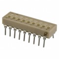 90B09ST - SWITCH SLIDE DIP SPST 25MA 24V