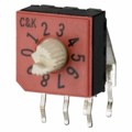 CD10RL1AB - SWITCH ROTARY DIP BCD 0.40VA 20V
