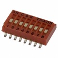 TDA08H0SK1R - SWITCH SLIDE DIP SPST 25MA 24V