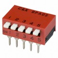 BPA05K - SWITCH PIANO DIP SPST 100MA 5V