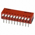 BPA10K - SWITCH PIANO DIP SPST 100MA 5V
