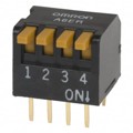 A6ER-3101 - SWITCH PIANO DIP SPST 25MA 24V