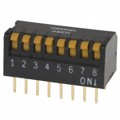A6ER-9101 - SWITCH PIANO DIP SPST 25MA 24V