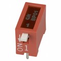 BP01KT - SWITCH SLIDE DIP SPST 100MA 5V