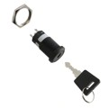 CKM12BFW01-001 - SWITCH KEYLOCK 2POS SPDT 3A 250V