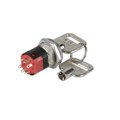 Y201132V203NQ - SWITCH KEYLOCK 2POS DPDT 4A 125V