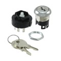 H201132F205NQ - SWITCH KEYLCK 2POS DPDT 12A 125V