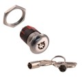 Y1011U2V203NQ - SWITCH KEYLOCK 2POS SPDT 4A 125V