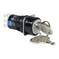 AS6M-2KT2PA - 16MM KEY SWITCH 2 POSITION