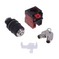 A22TK-2LR-11-K02 - SWITCH KEYLCK 2POS DPST 10A 110V