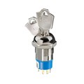LK5FNB126N3 - SW KEYLOCK DP3T 4A 125V CHROME