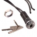 YM061U2C2WCNQ - SWITCH KEYLOCK 2POS SPST 4A 125V
