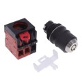 A22TK-2LR-12-01 - SWITCH KEYLCK 2POS DPST 10A 110V