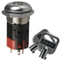 Y101132W203NQ - SWITCH KEYLOCK 2POS SPDT 4A 125V