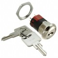 Y1011U2C202NQ - SWITCH KEYLOCK 2POS SPDT 4A 125V