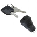P20113TCM03Q22 - SWITCH KEYLOCK 2POS DPDT 4A 125V