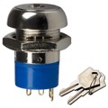 KO130AA126 - SWITCH KEYLOCK 3POS SP3T 4A 125V