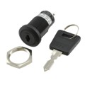 CKM12BFW01-008 - SWITCH KEYLOCK 2POS SPDT 3A 250V